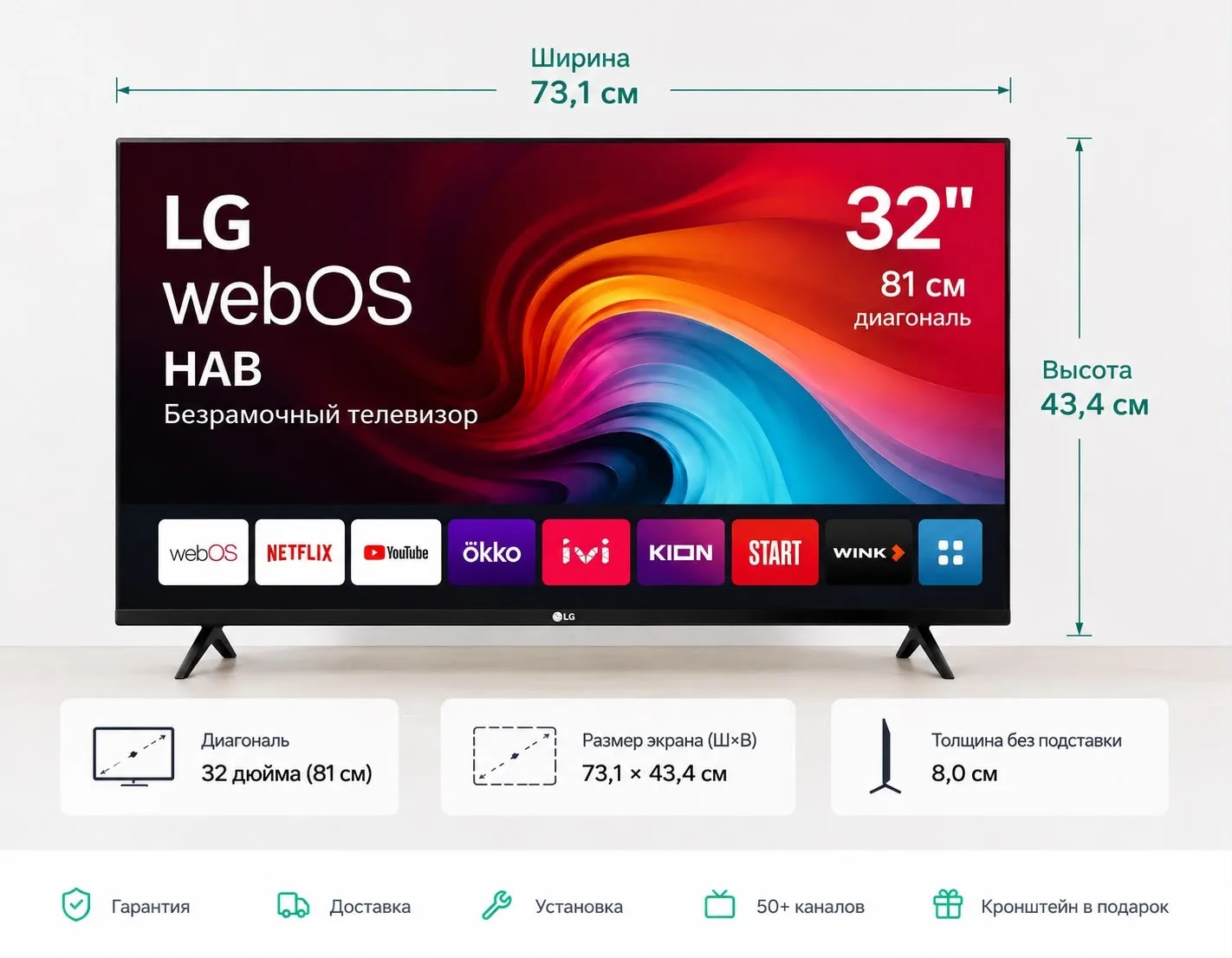 LG webOS Hab 32″